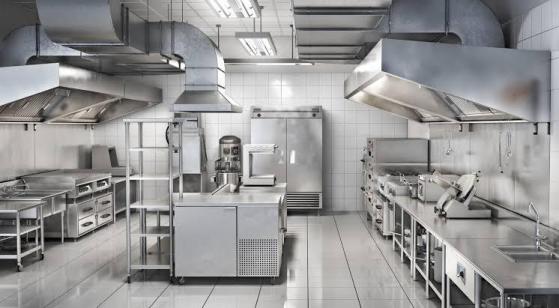 Commercial kitchen cleaning