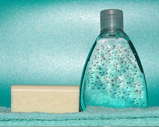Hand hygiene soap sanitizer
